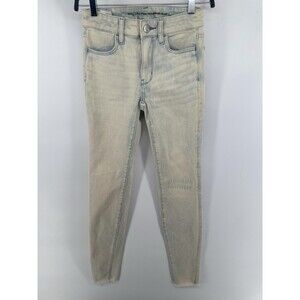 American Eagle Next Level Stretch Super High Rise Jegging Distressed